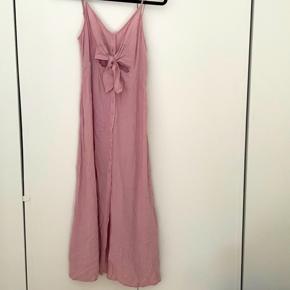 Top Shop Rose Pink Midi Dress​​​​​​​​​​​ - Picture 2 of 5